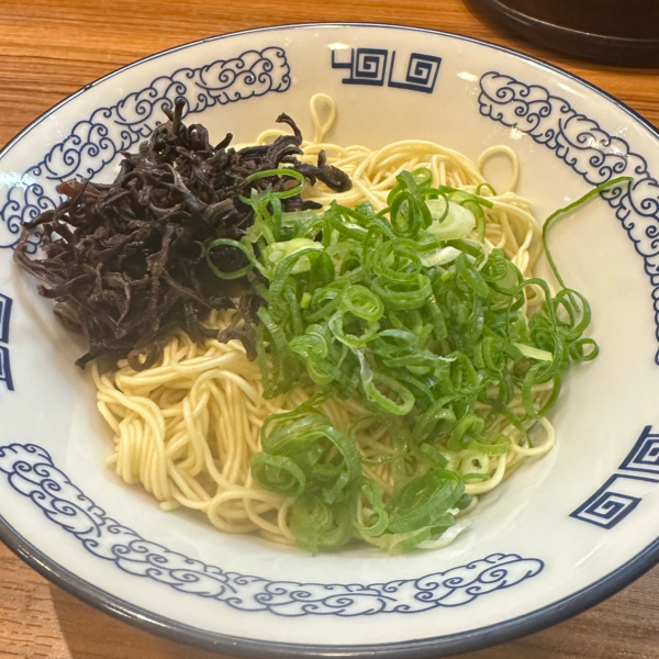 「高円寺ラーメン健太」特注細麺替え玉