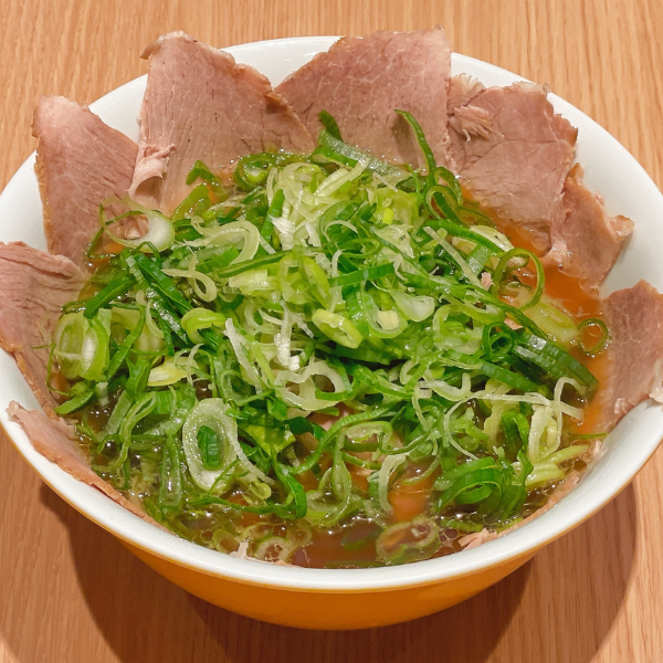 肉ネギ増しラーメン