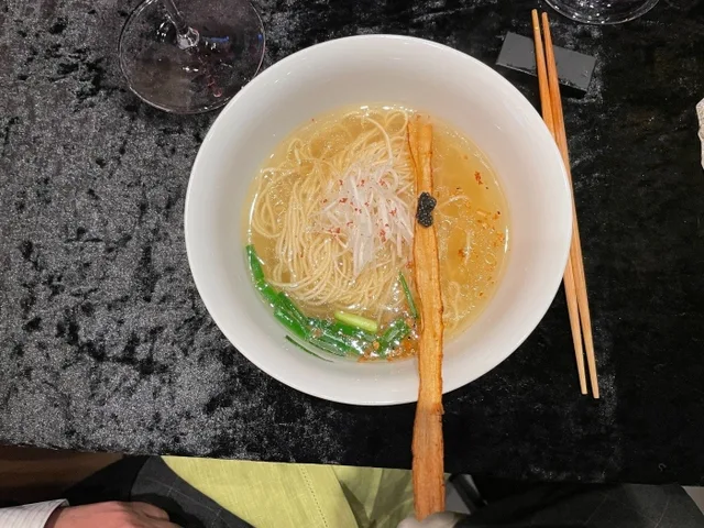 〆のかけラーメン 大地と生命の恵み