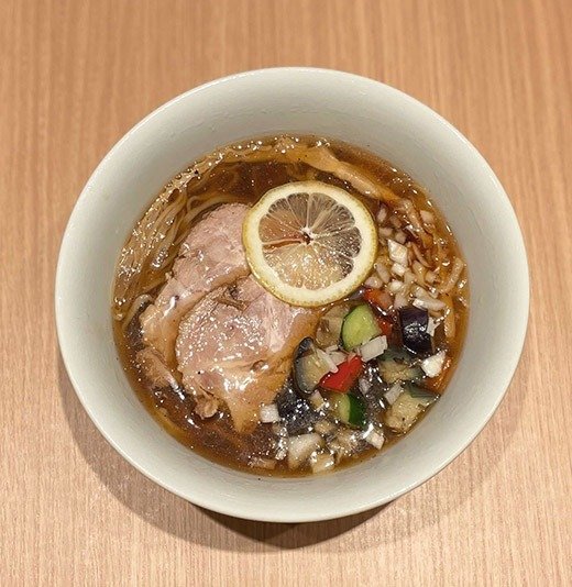 「冷やし煮干中華そば」(数量限定)
