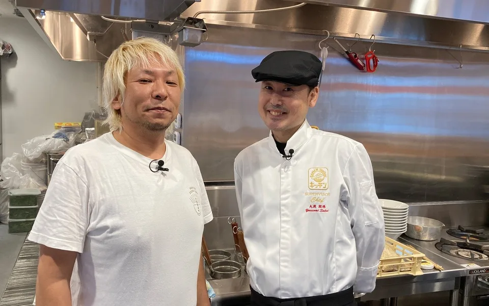 【オープニングウィーク】阪田博昭 店主(麺や 七彩)× 坂井保臣 店主(九段斑鳩)が豪華共演!2020/11/15 出店ポスター