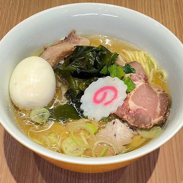 特製秋刀鮪だし中華そば 塩