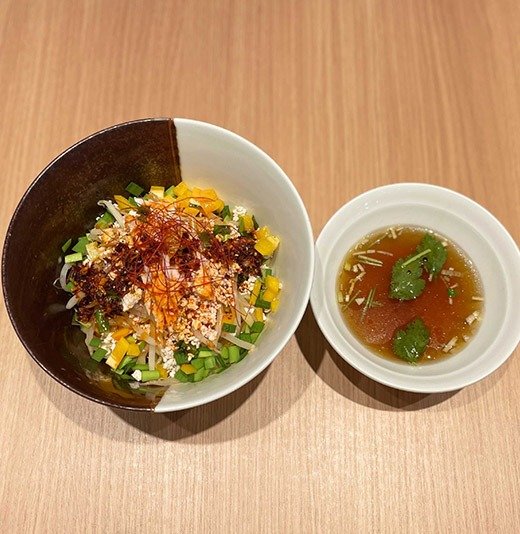 「鶏担々まぜそば」