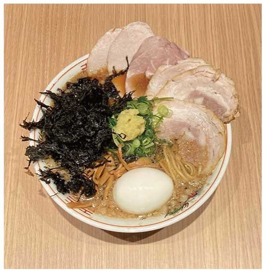 「特製 背脂生姜醤油ラーメン」