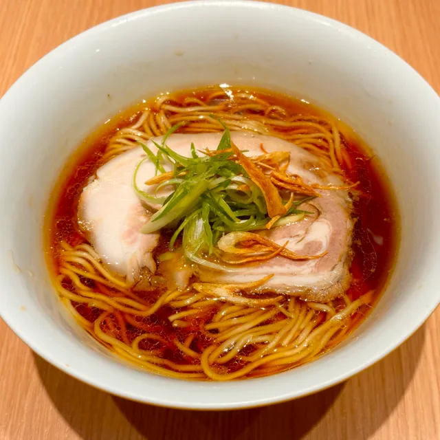 地鶏と魯山人醤油SOBA