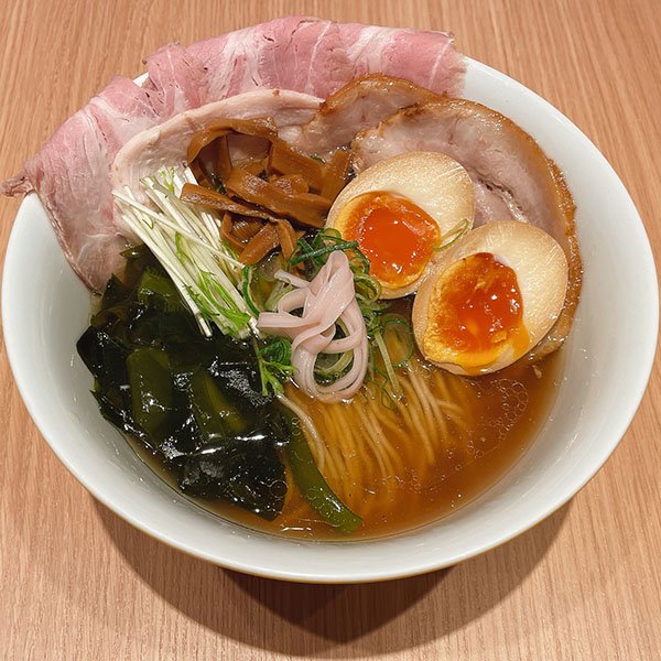 特製秋刀魚だしラーメン 醤油