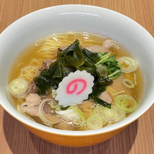 秋刀鮪だし中華そば 塩