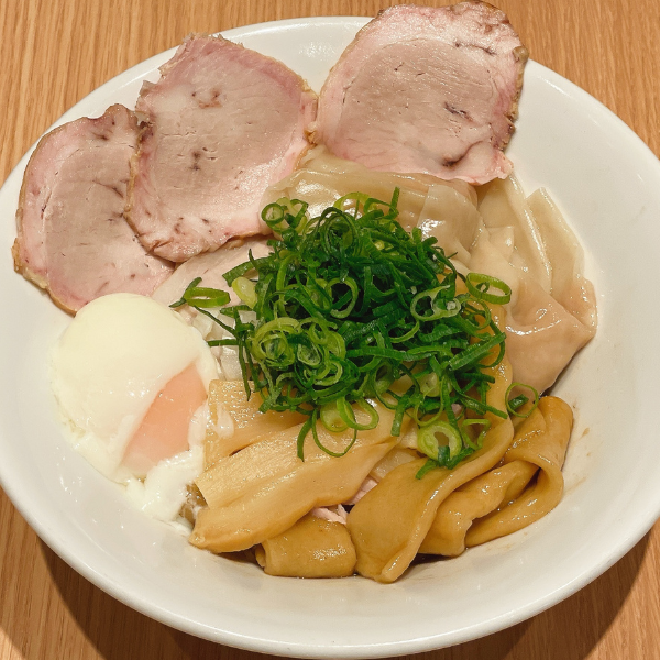 チャーシュー+トッピングセット超超極太麺・まぜそば