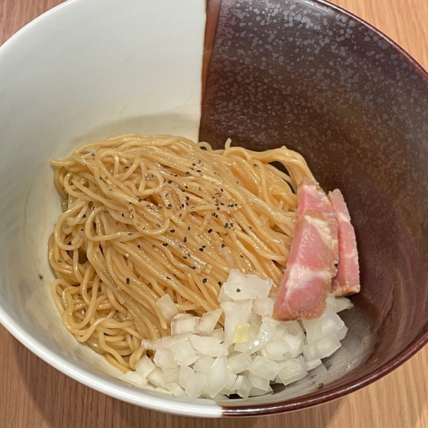 鶏油和え玉
