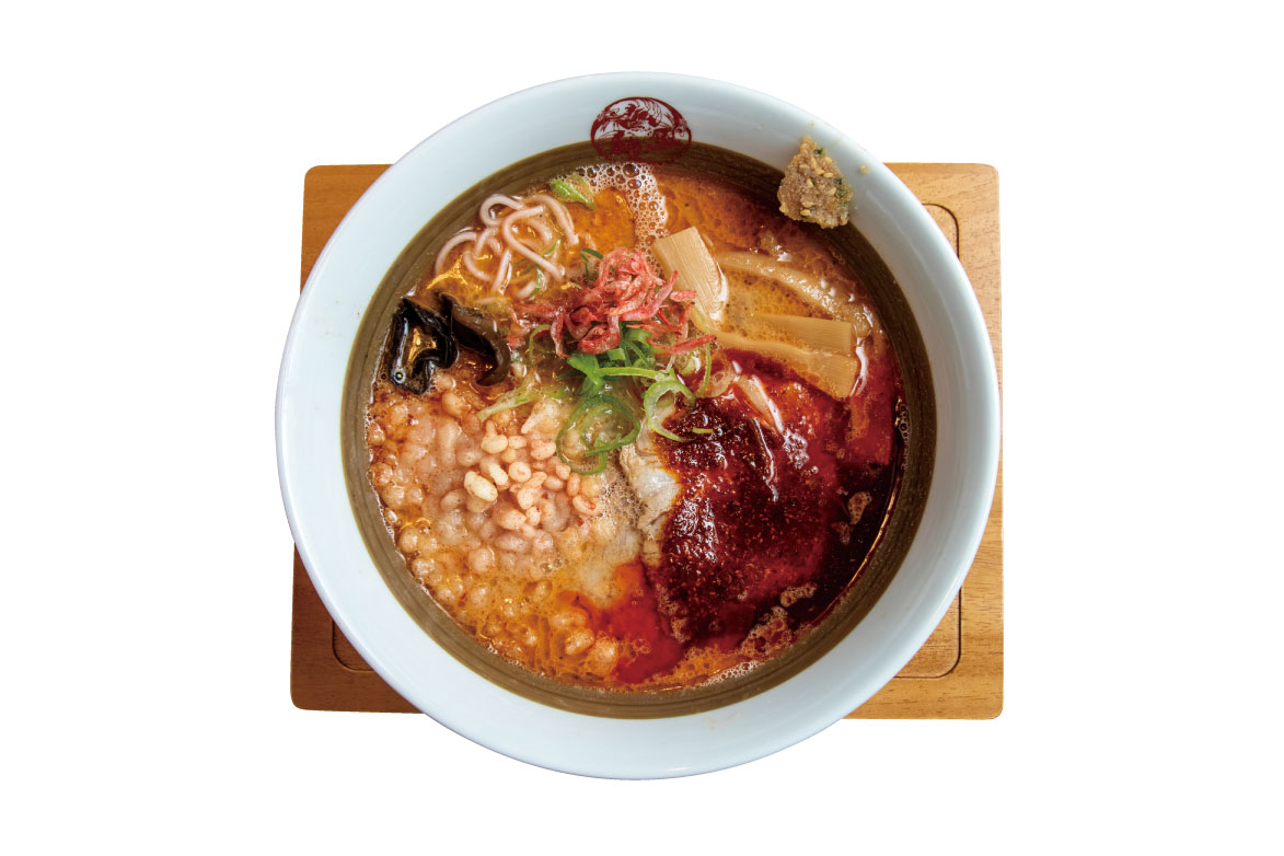 辛旨海老拉麺 1300円 海老仙人-創生川通り南3条店_サブ1_辛旨海老拉麺.jpg