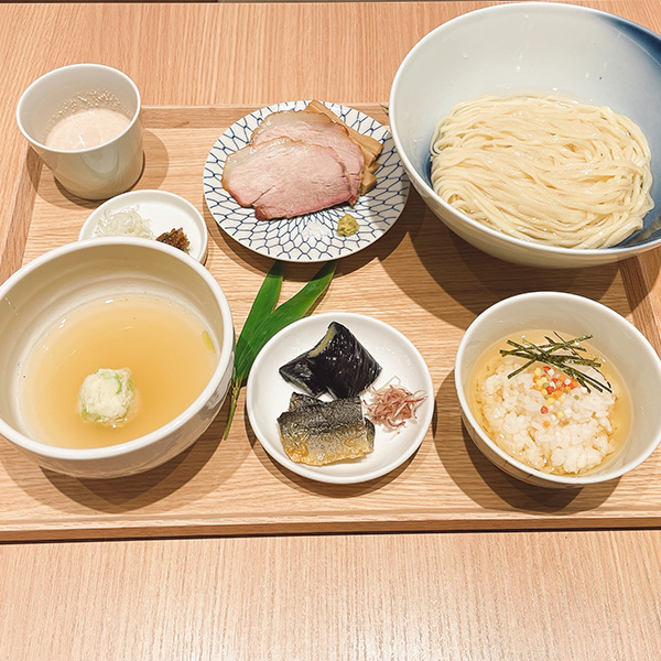 【15時～数量限定】鮎の昆布水つけ麺（塩）