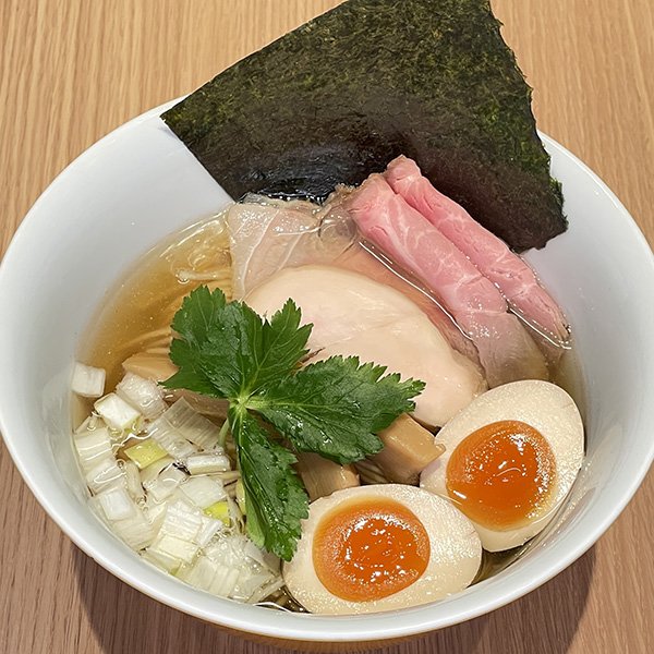 煮干しそば 白醤油