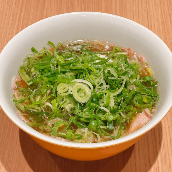 ネギ増しラーメン