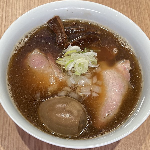 味玉醤油蕎麦
