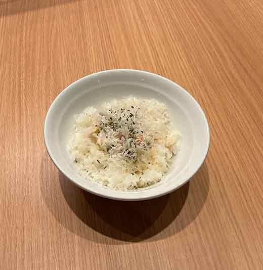毛蟹クリームリゾット用ご飯