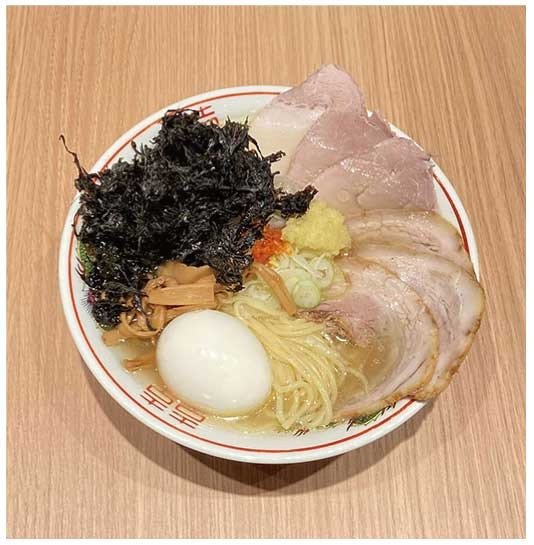「特製 旨辛ゆず塩生姜ラーメン」