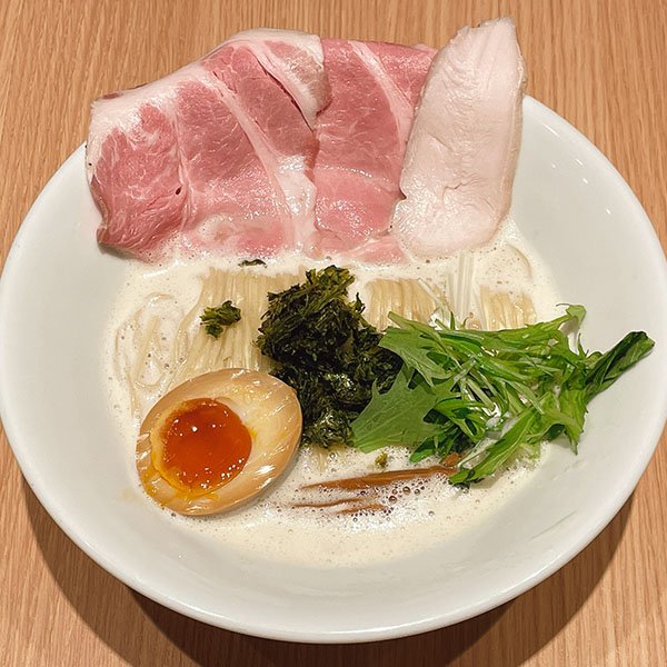 鶏泡白湯ラーメン