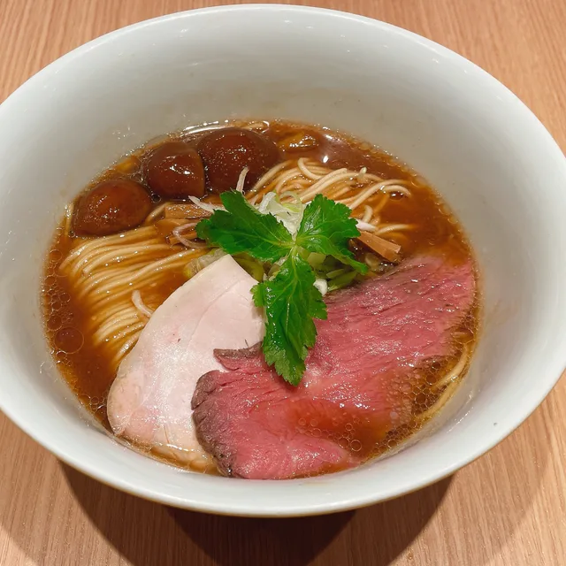 宍道湖しじみ赤だし中華蕎麦