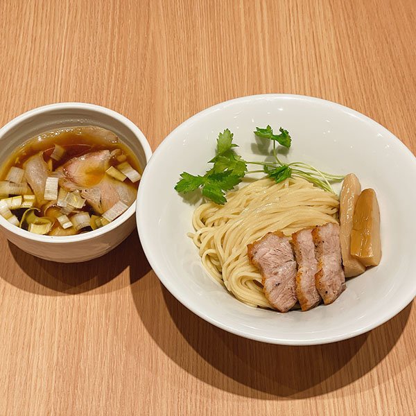 川俣シャモの木桶仕込み醤油つけ麺