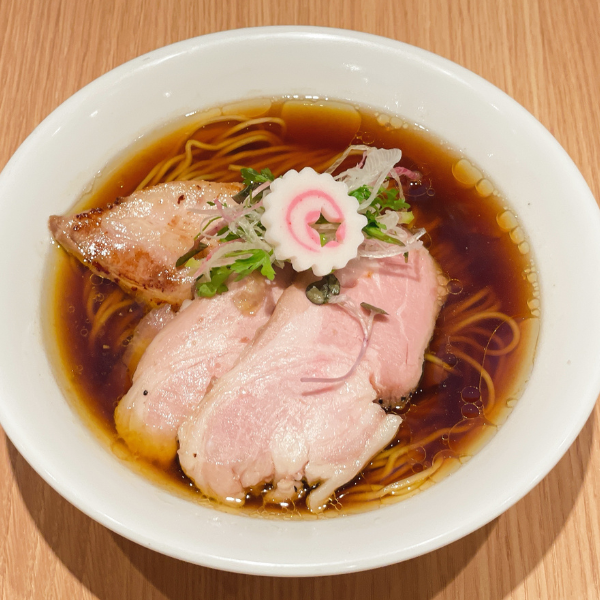 名古屋コーチンの醤油チャーシュー麺