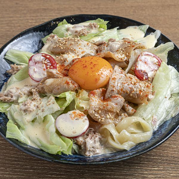 生姜焼きのせラーメンサラダ・光