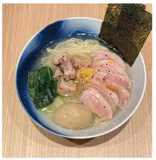 「特製 鴨中華そば塩」