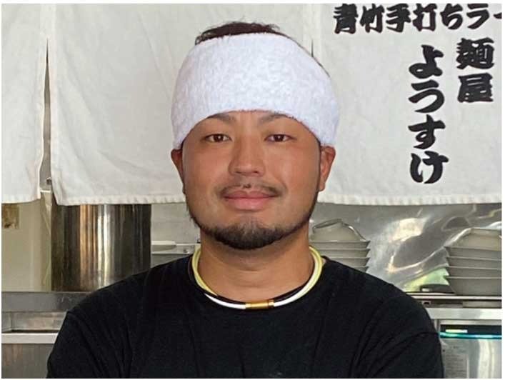 『麺屋ようすけ』(栃木・佐野)2021/5/7~5/18 出店ポスター