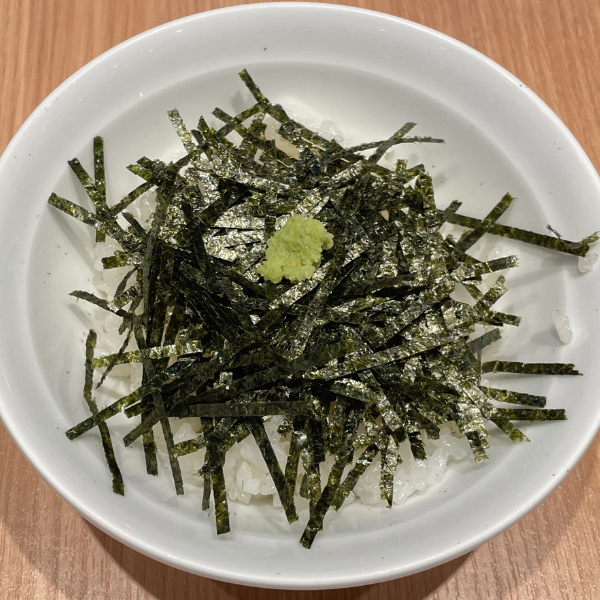 わさび海苔茶漬け
