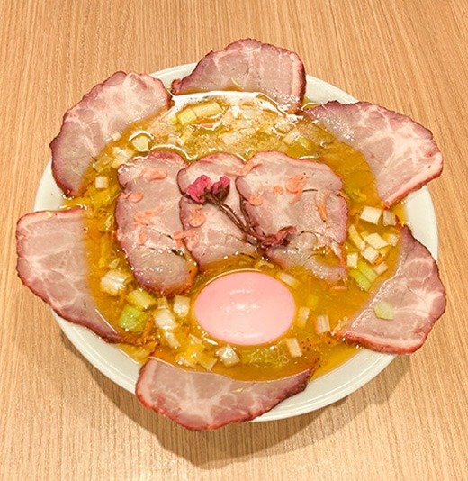 【サクラタウン限定】特製 海老薫る桜塩そば