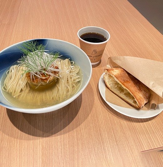 ノドグロと蛤とYOKOKURAの塩そば/YOKOKURA STOREHOUSE