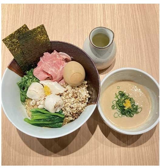 「特製 特選真鯛白子鯛油そば」