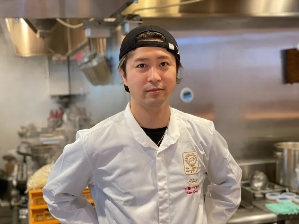 『つけ麺たけもと&Nii』(東京・大田区南雪谷)2021/8/11〜16 出店ポスター