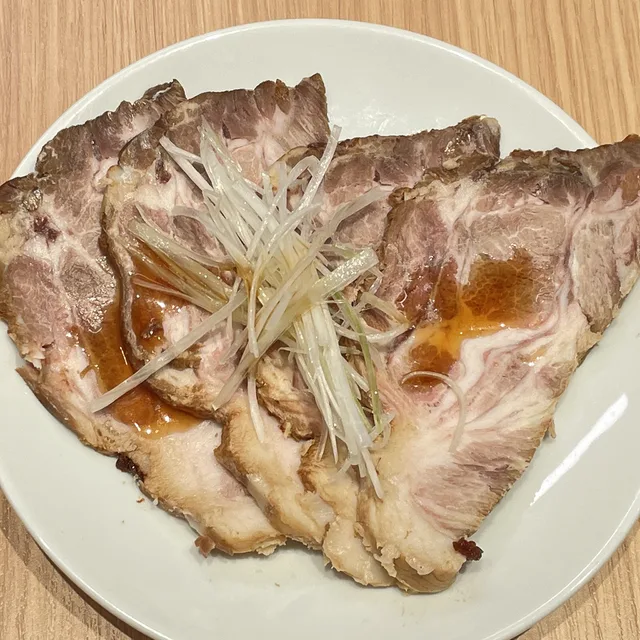 皿チャーシュー
