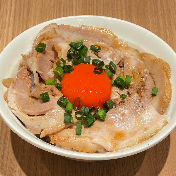 宮城野LポークのバラチャーシューTKG