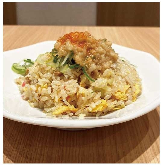「背脂醤油チャーハン」
