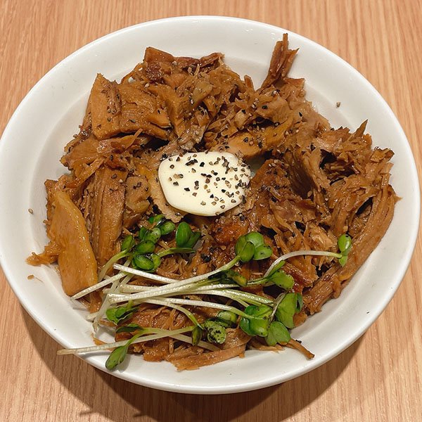 チャーシューバターご飯