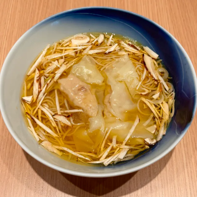 松茸香る雲呑SOBA