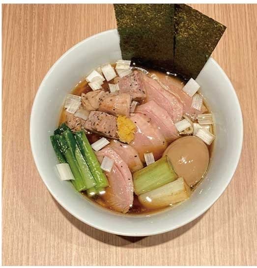 「特製 鴨中華そば 醤油 極」