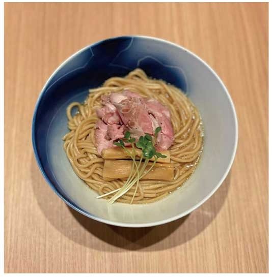 「会津地鶏の鶏油そば」
