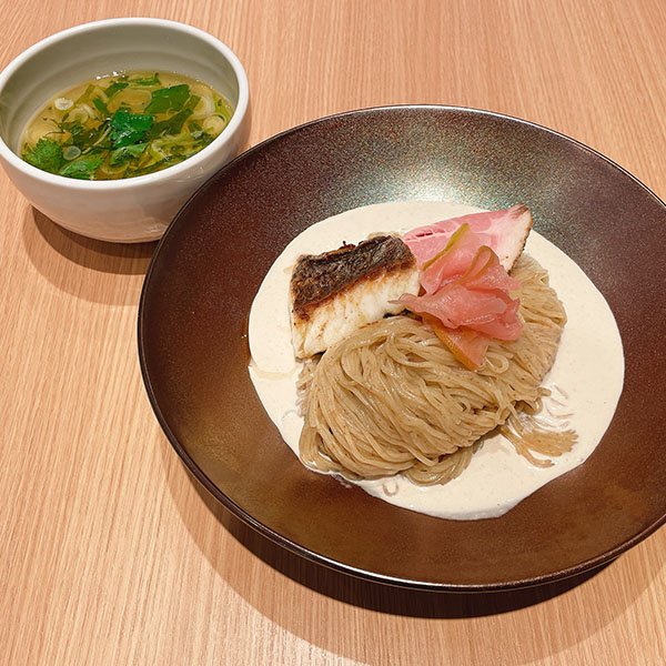 【数量限定】鯛のゴマ豆乳昆布水つけ麺