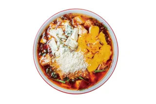 3種のチーズ麻婆麺