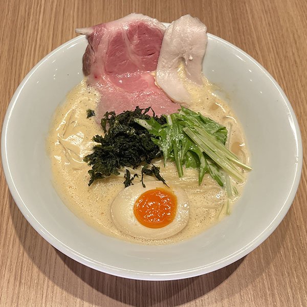 栗ガニ白湯ラーメン