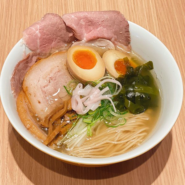 特製秋刀魚だしラーメン 塩