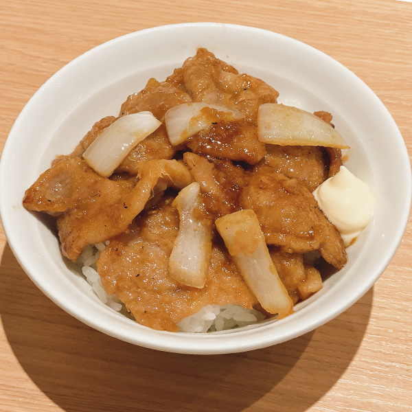 豚の生姜焼き丼