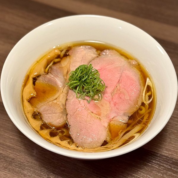 鶏冠の醤油そば
